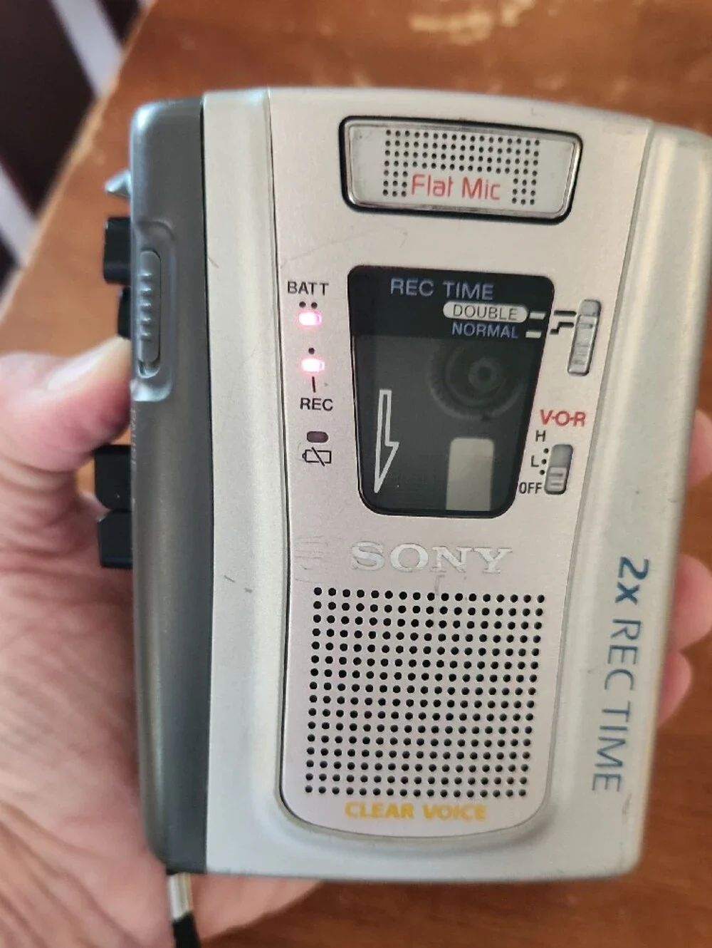 Vintage Sony TCM-40DV cassette recorder Works!
